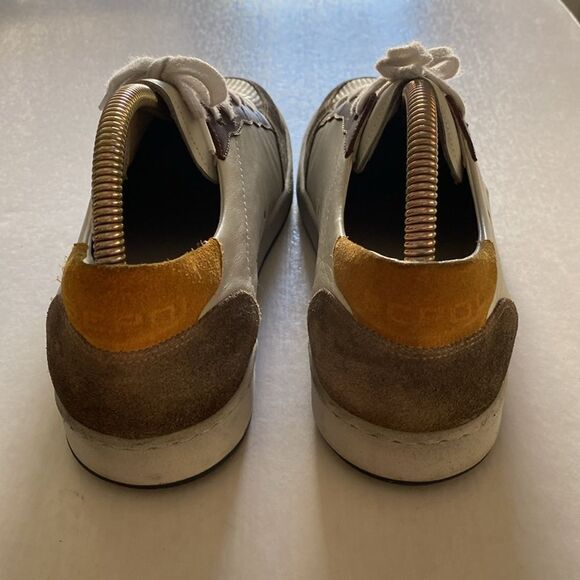 SEPOL Men’s Constantinople Distressed Style Leather Sneakers Size 43 - Picture 3 of 8